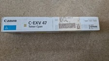 Genuine Canon C-EXV 47 Cyan Toner Cartridge C250 C255 C350 C351 C355