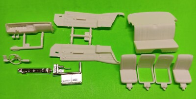 67 1967 Impala SS 1/25 Interior Dash Bucket Seat Steering Wheel Center Console 