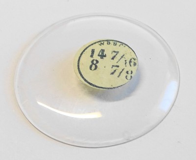 Verre gousset 36,0 mm de montre Circulaire en acrylique