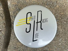 SPEED RACING LITE WHEELS CUSTOM WHEEL CENTER CAP SILVER FINISH 11296 KM60-02