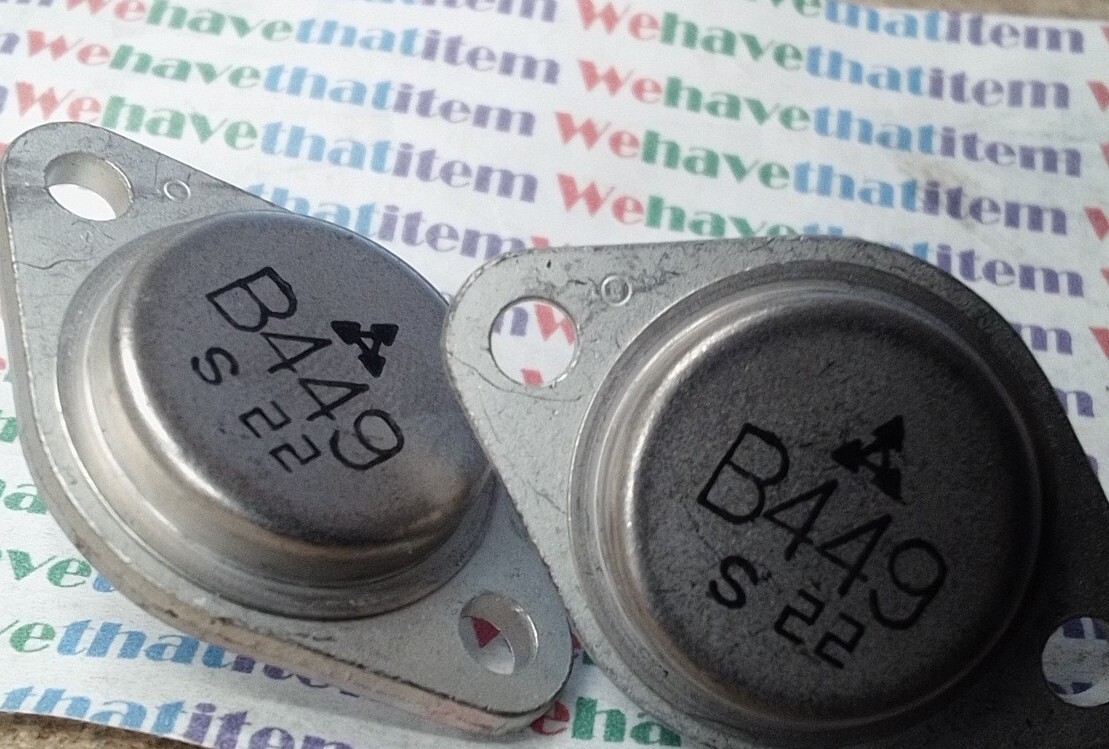 2SB449 / MATSUSHITA/ TRANSISTOR / TO3 / 1 PIECE (qzty) | eBay 2SB449 / MATSUSHITA/ TRANSISTOR / TO3 / 1 PIECE (qzty) | eBay