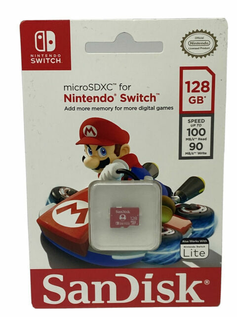 Carte Micro SD 128 GB Nintendo Switch