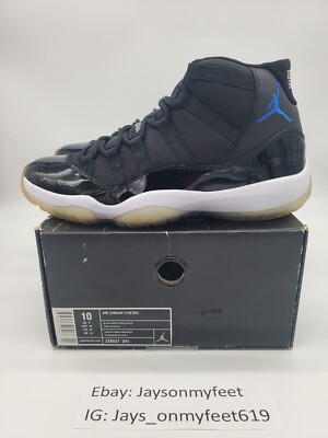 Size 10 Jordan 11 Retro Space Jam 2009 823229526447|