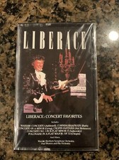 LIBERACE "Concert Favorites" Cassette CBS Records FMT42244 Circa 1986 New