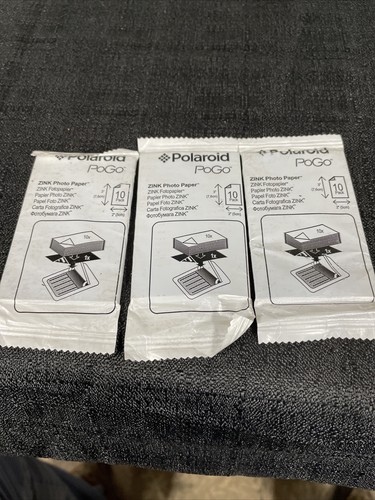 Polaroid PoGo Instant Thermal Printer Zink Zero Ink CZA-10011B w/ Power Supply - Picture 6 of 17