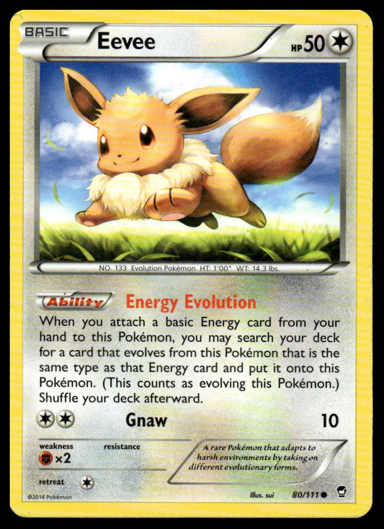 XY - Furious Fists #80/111 Eevee