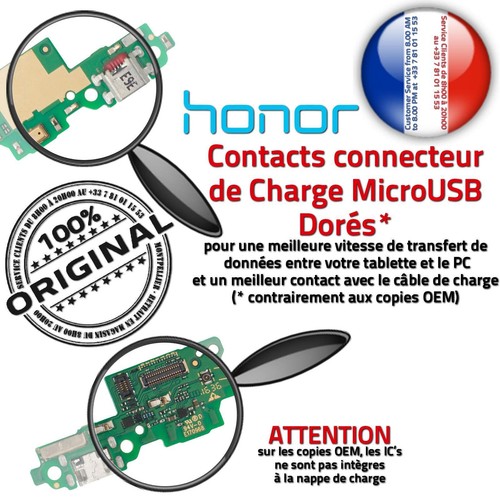 Honor 7 LITE JACK Branchement Chargeur PORT de Charge ORIGINAL Câble Nappe USB - Photo 3/5