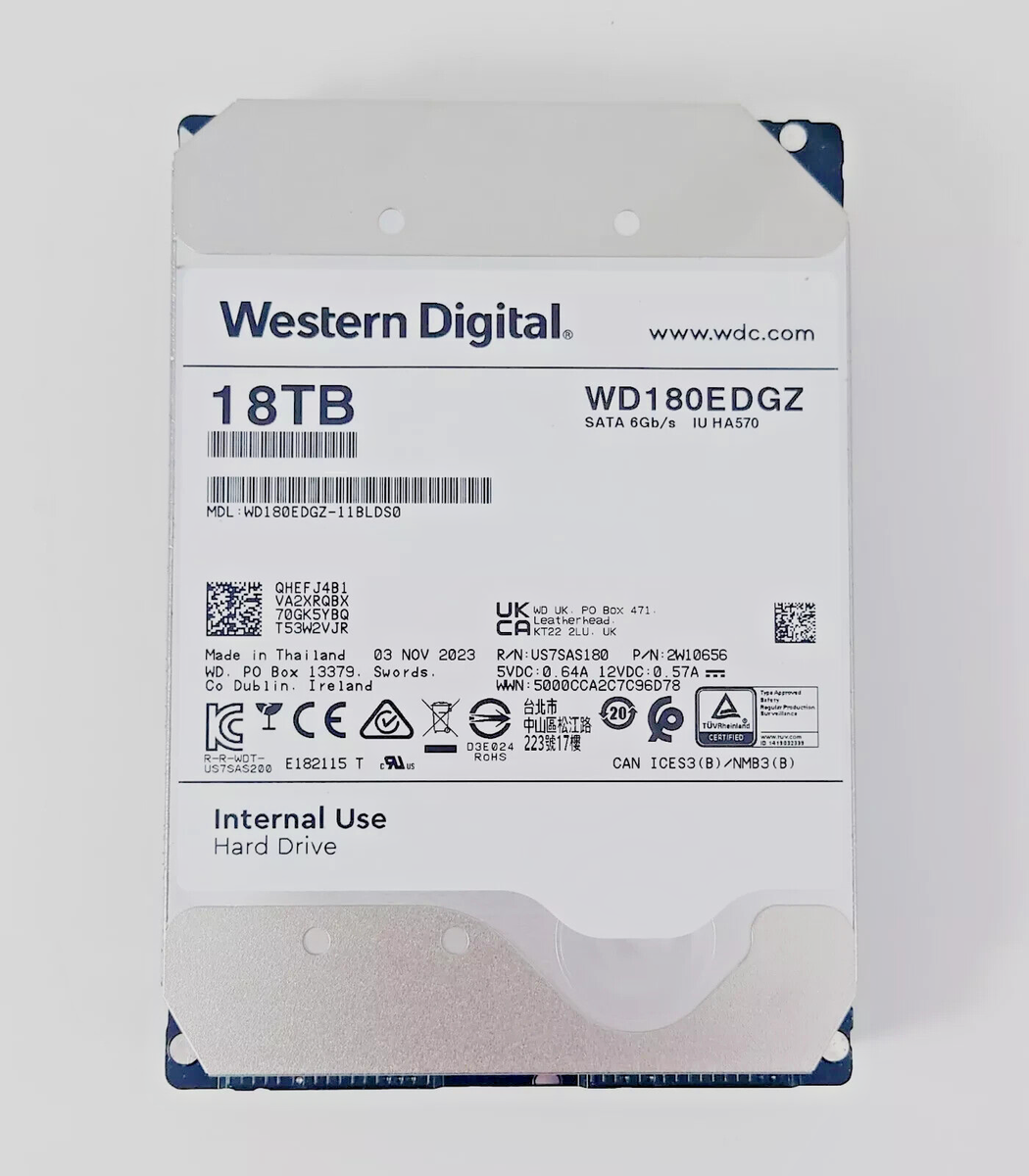 Western Digital WD WD180EDGZ 18TB 3.5