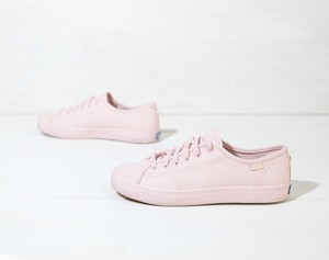 pink leather keds