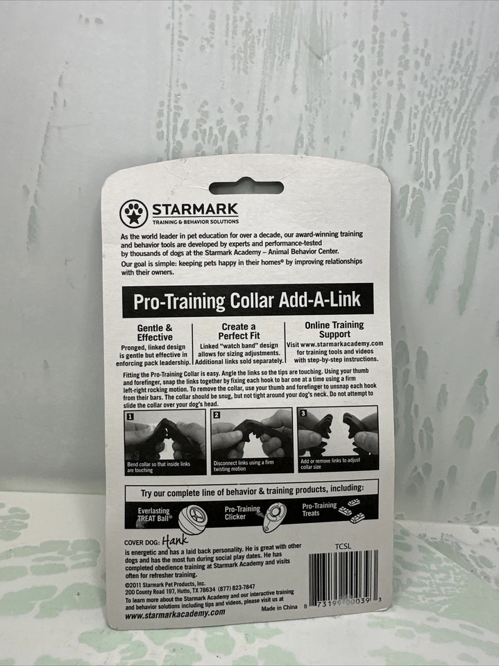 Extensión de cuello Starmark Pro-Training Add-A-Link - pequeña - Foto 2 de 2