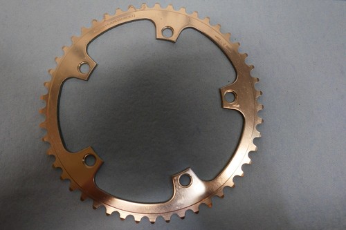 Campagnolo Super Record Track 49 tooth chainring NOS patent marking ...