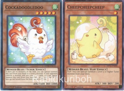 Yugioh Cheepcheepcheep + Cockadoodledoo - Chicken Set | eBay Yugioh Cheepcheepcheep + Cockadoodledoo - Chicken Set | eBay