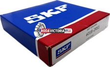 SKF 6018 2RS1 C3 Deep Groove Ball Bearing, Rubber Sealed 90x140x24 mm