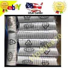 LOT  100 PACK Wholesale Bulk USB Fast Charger Cable  Cord For iPhone 10 12 13 14