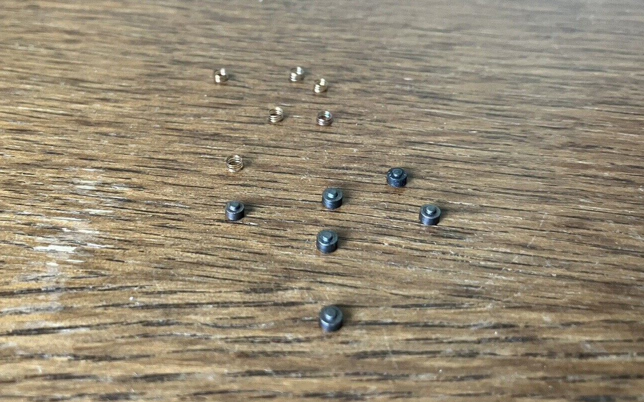 6 NMINT Aurora AFX Commutator Brushes w/Springs eBay