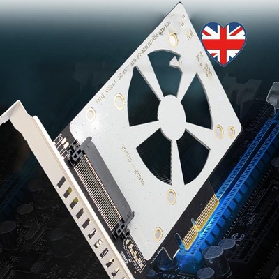 PCI-E Expansion Adapter Card Riser Card X4/X8/X16 Slot Support U.2 NVME SSD
