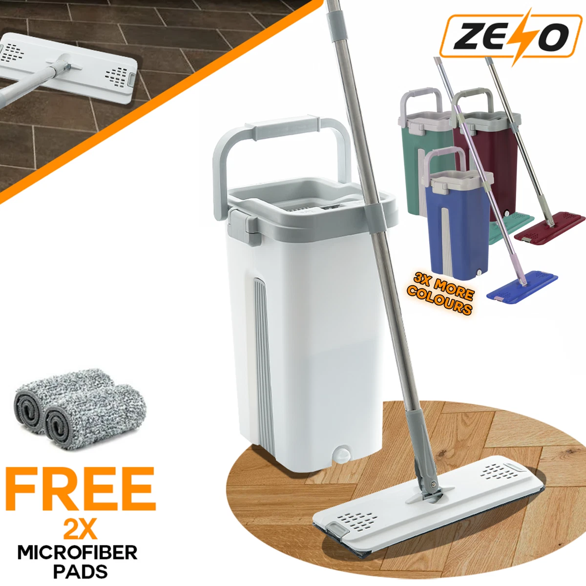 Floor mop deals squeezer