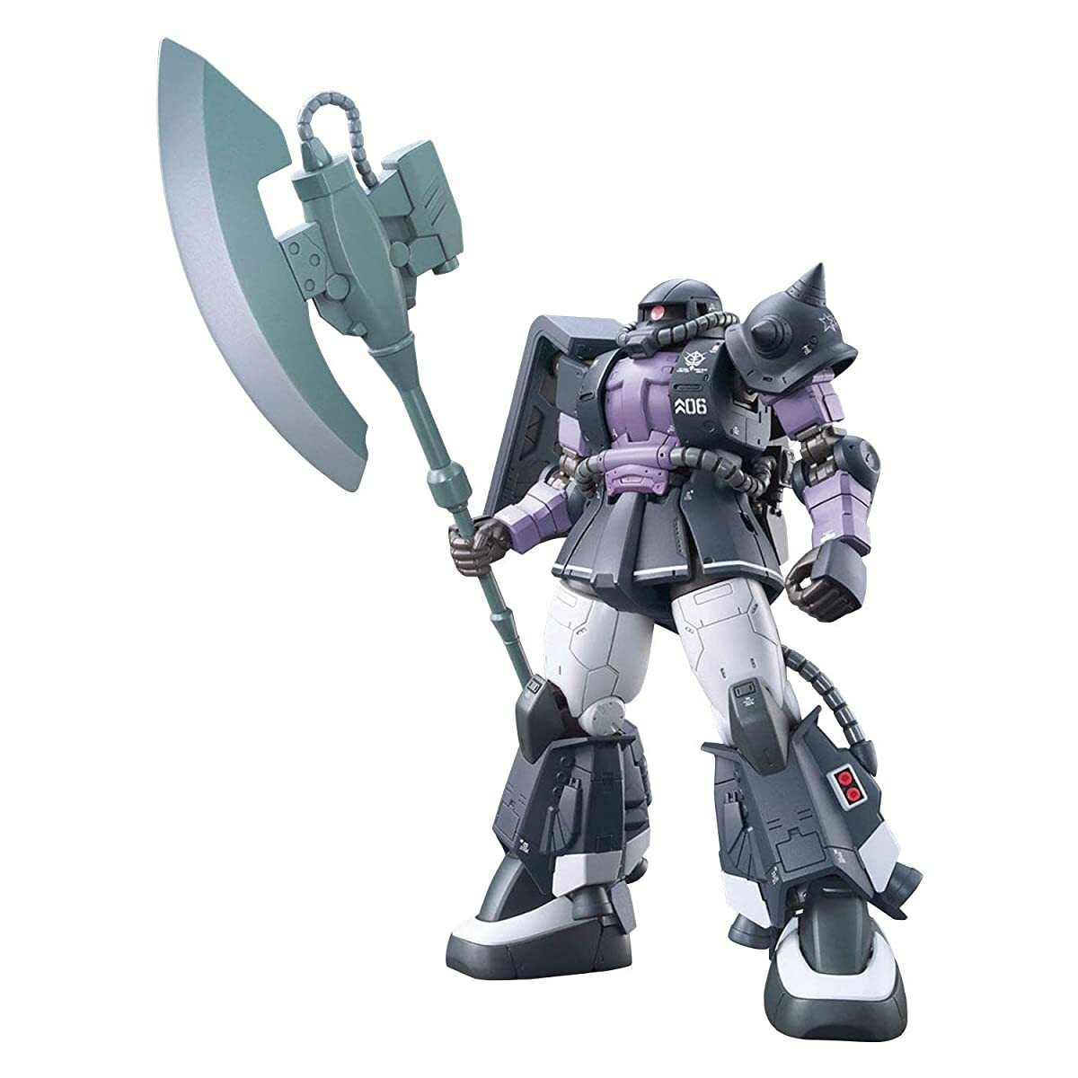 ロボット HG MS-06R-1A ZAKU II 1/144 Gunpla 1/144 BANDAI Gundam HG MS-06R-1A Zaku II High