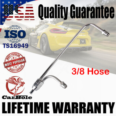 Carburetor Dual Feed Fuel Line For Holley 4160 Double Pumper Fit Inlet 3/8 Hose - Foto 5