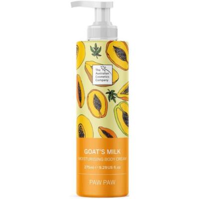 Goats Milk Moisturising Body Cream Paw Paw