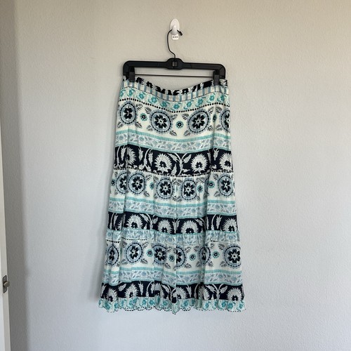 Ann Taylor LOFT Women’s Bohemian Tiered Skirt Size 10