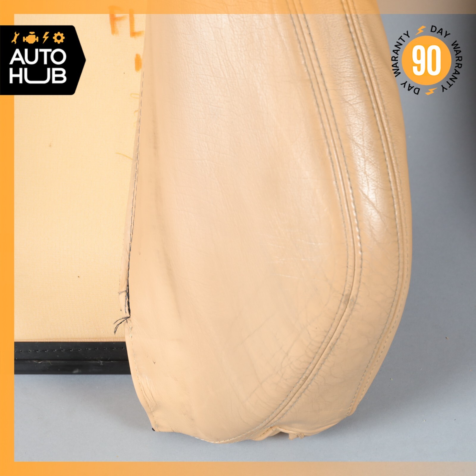08-12 Maserati GranTurismo M145 Front Left Side Top Upper Seat Cushion Beige OEM