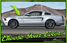 Side Hockey Stripe Graphics Style 8 Fits- 2010-2014 Ford Mustang Gt Svt Saleen Side Hockey Stripe Graphics Style 8 Fits- 2010-2014 Ford Mustang Gt Svt Saleen