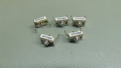 2.5 to 30 pf Cermatic Trimmer Capacitor set of 5 vintage unused