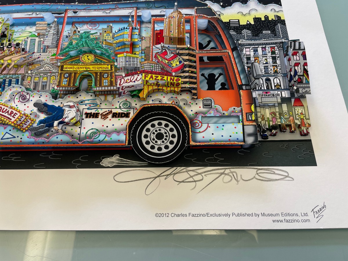 Charles Fazzino 3D Artwork 