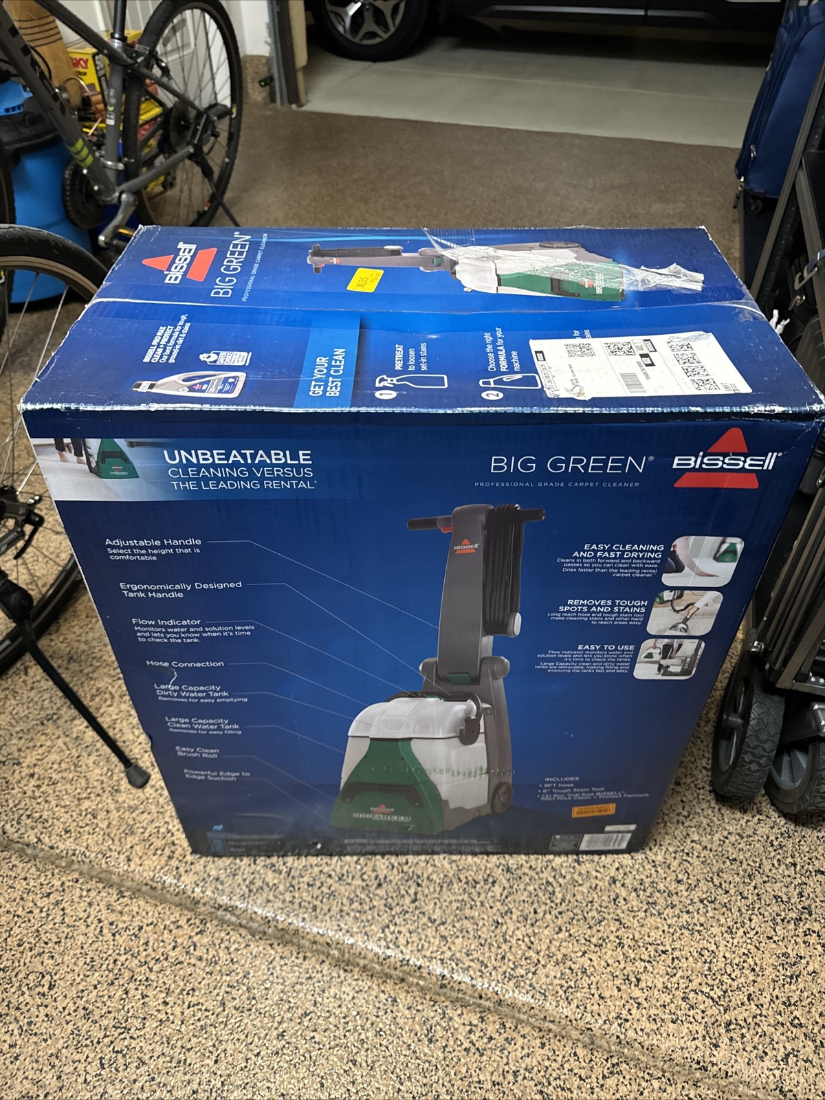 BISSELL Big Green Machine Professional Carpet Cleaner Model 86T3