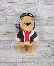 PILOT Winnie the Pooh PLUSH DOLL Disney Store 1998 Bean Bag Bear 8" Vintage