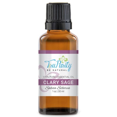 CLARY SAGE 100% PURE Essential Oil ~10ML, 30ML TRUPURITY THERAPEUTIC GRADE