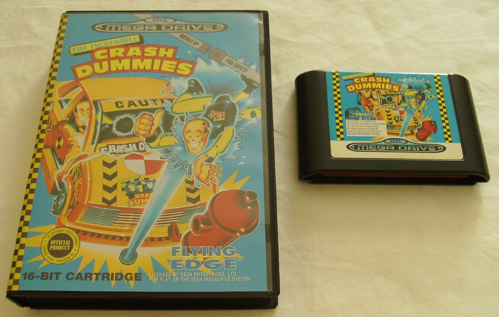 the incredible crash dummies authentique version originale sega megadrive