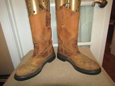 Red Wing Supersole 1105  Men's sz 5.5 D Leather Pecos Pull On Soft Toe Boots