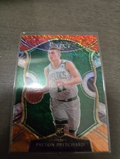 2020-21 Select Payton Pritchard Red Green Orange Shimmer Prizm #86 Rookie (RC)