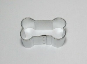 small dog bone cookie cutter