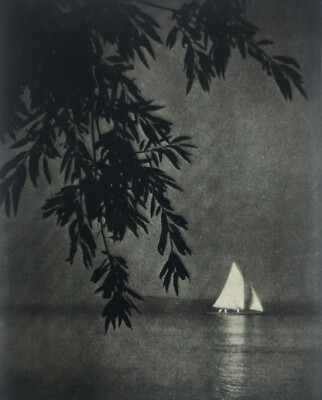 Segelstudie ''White Wings'' 1927 vom Chicago Fotografen Charles R Phipps