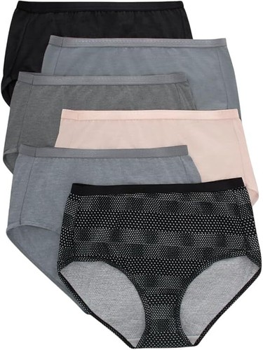 Hanes Ultimate Women's Breathable Brief Underwear, 6-Pack - Picture 5 of 15