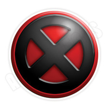 X-Men Logo Classic Xmen Marvel Comic sticker window laptop bumper vinyl decal