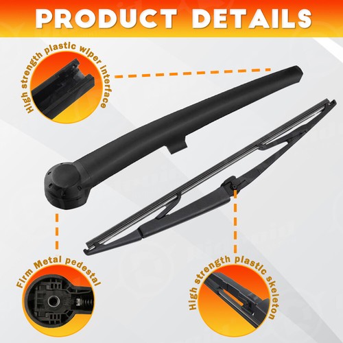 OE# 5139836AB Rear Window Wiper Arm & Blade For Jeep Grand Cherokee 2005-2010 - Picture 7 of 15