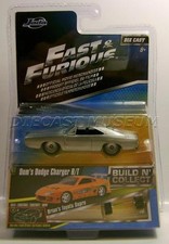 1970 '70 DODGE CHARGER R/T RAW FAST & FURIOUS MOVIE CAR JADA DIECAST 1:55 2016