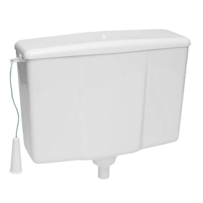Aufputz Spülkasten für WC hochhängend 9 Liter 440 x 320 x 147 mm