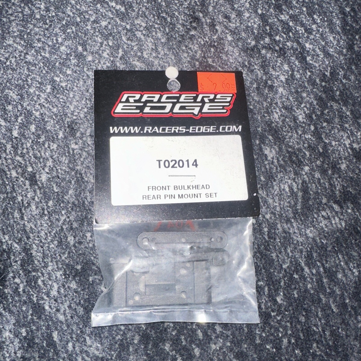 プランS 2w Racers Edge TO2014 Front Bulkhead Rear Pin Mount Set - Pro 2 Short
