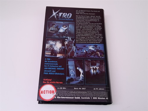 X-Tro II 2 - Die zweite Begegnung 1990 Uncut VHS German PAL VPS Video Xtro - Bild 2 von 5