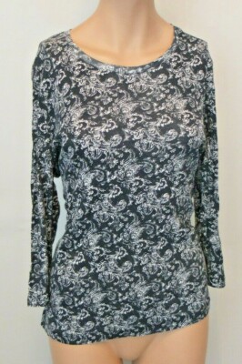Mark Adam LA Shirt Size 44 Top 3/4 Sleeves