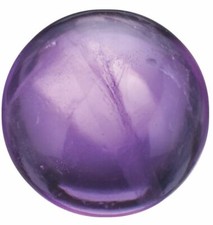 Natural Fine Purple Amethyst - Round Cabochon - Brazil - AAA Grade