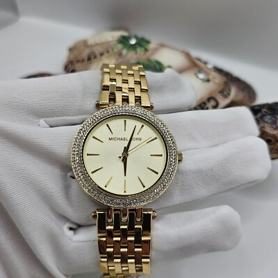 MICHAEL KORS MK3191 DAMEN UHR GOLD ARMBAND GOLD ZIFFERBLATT GOLDGEHÄUSE