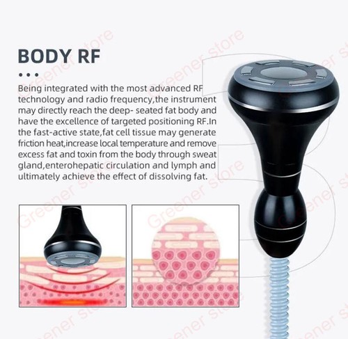 5-in1 Body Sculpting Machine RF Fat Burn Laser Vacuum Cavitati0n Slimming Device - Picture 11 of 16