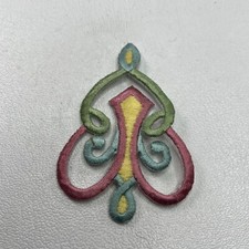 Small MULTI-COLOR DECORATIVE Patch Applique Clothing Embellishment T062
