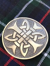 HW Men s Kilt Belt Buckle Celtic Round Antique Finish/CELTIC Swirl belt Buckles